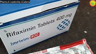 Rifaximin Uses Dose and Effects  Rifaximin Tablets 400 MG  SSP Sir [upl. by Ysus]