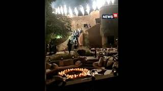 Katrina Kaif and Vicky Kaushal Wedding  Exclusive Visual Of Celebrations At Six Senses Fort Barwara [upl. by Shanda]