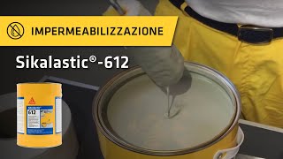 Sikalastic®612  Come impermeabilizzare velocemente tetti terrazze e balconi [upl. by Milewski]