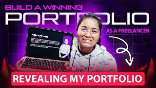 How to build a winning portfolio as a freelancer  Revealing My Portfolio 🤯 [upl. by Ty]