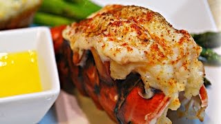 Broiled Lobster Tail in Under 7 mins Steakhouse Style [upl. by Ylen]