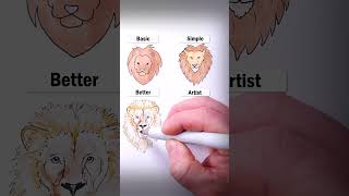 Draw Lions art drawing shorts lion howtodraw easydraw [upl. by Hirasuna]