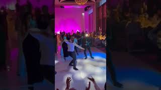 Dancing Greek Zeimbekiko at Wedding [upl. by Lenehc]