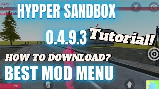 How to download Hypper Sandbox Mod Menu Version 0494  Tutorial  PolarPatcher [upl. by Aggappe]