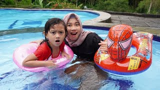 VLOG LUCU SALSA DAN ALI BERENAG Di puncak  Salsa and family [upl. by Prinz]