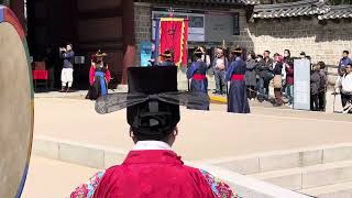 Deoksungung Palace Changing of the Royal Guard Ceremony [upl. by Braasch]