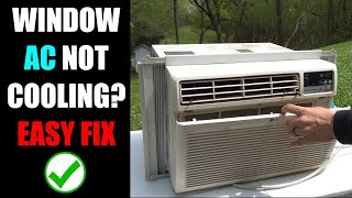 Window Air Conditioner Not Cooling And The Most Common Fix [upl. by Robinson]