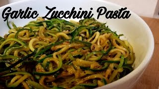 Garlic Zucchini Pasta  How to make Veggie Pasta [upl. by Flavian788]