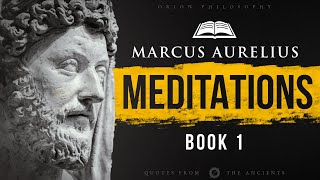 Marcus Aurelius  Meditations  Book 1 [upl. by Lamag]