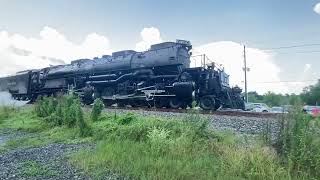 Union Pacific Big Boy Steam Locomotive  Huffman TX  Aug 2021 [upl. by Skylar2]