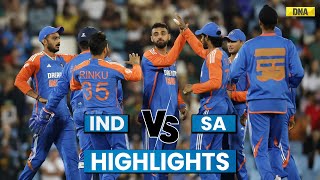 India vs South Africa Highlights Tilak amp Arshdeep Shine As India Wins By 11 Runs  IND vs SA [upl. by Ityak934]