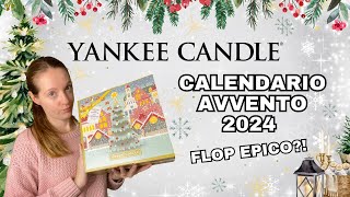 CALENDARIO AVVENTO YANKEE CANDLE 2024 🎁 Apriamolo insieme [upl. by Ellerad]