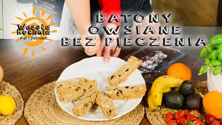 quotWesoła Kuchnia Ani i Fabianaquot odc 3  Batony Owsiane bez pieczenia [upl. by Nylrahc399]