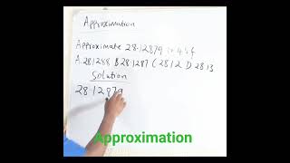 Approximation maths waec interest education exam mathematics [upl. by Boffa14]