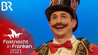 Oti Schmelzer  Zirkusdirektor  Fastnacht in Franken 2021  BR Kabarett amp Comedy [upl. by Onaireves]