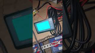 Testing 1000ah battery bank with A Renogy Shunt 500a kit batteryanalyzer batterybank deepcycle [upl. by Aytida]