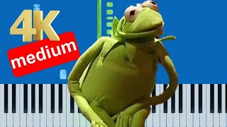 LCD Soundsystem  New York I Love You But Youre Bringing Me Down Slow Medium Piano Tutorial 4K [upl. by Gram23]