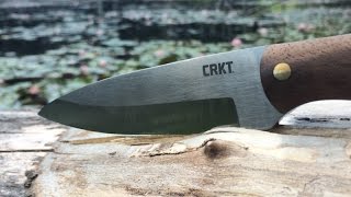 CRKT Saker Bushcraft Knife Nice Simple Knife [upl. by Lebezej]