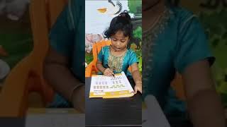 Lasya  Count and Write The Number  Rise Play School Kakinada [upl. by Ennaxxor]