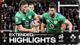 RED CARD DRAMA 😮  EXTENDED HIGHLIGHTS  FRANCE V IRELAND  2024 GUINNESS MENS SIX NATIONS RUGBY [upl. by Lledroc]