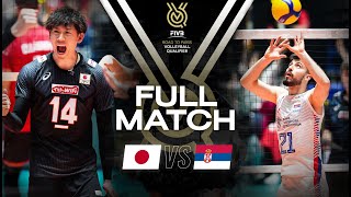 🇯🇵 JPN vs 🇷🇸 SRB  Paris 2024 Olympic Qualification Tournament  Full Match  Volleyball [upl. by Ahsrats]