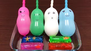 Making Slime with Funny Balloons and Slippery Stress Toys  Tom Slime [upl. by Hendel]