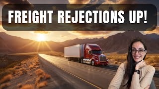 Trucking and Freight Market November 7 2024 Rejection UP [upl. by Piers]