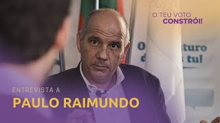 Entrevista a Paulo Raimundo CDU  O Teu Voto Constrói [upl. by Denbrook]