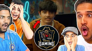 All YouTubers REACTION On AJJUBHAI FACE REVEAL 😍😍😍 Total Gaming Face Reveal [upl. by Peria]