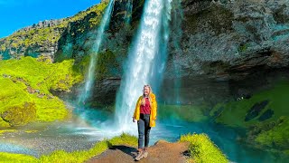 One of Iceland’s Most INCREDIBLE Waterfalls  Iceland Travel 2021  Seljalandsfoss  SHORTS [upl. by Manella]