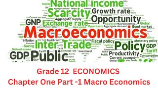 New curriculum Grade 12 Economics Grade 12 Chapter 1 Part 1 THE FUNDAMENTAL CONCEPTS in Amharic [upl. by Ripley]