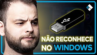 Como CORRIGIR ERROS ao CONECTAR USB no WINDOWS  Dispositivo Não Reconhecido  Recoverit [upl. by Llennhoj]