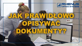 JAK OPISAĆ DOKUMENTY PRZEKAZYWANE DO ARCHIWUM 🗂️ [upl. by Adna213]