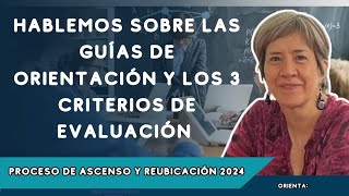 Guías de Orientación y Criterios de Evaluación [upl. by Eyak]