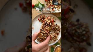 BRUSCHETTA wie beim Italiener aber vegan 🌱 [upl. by Berliner]