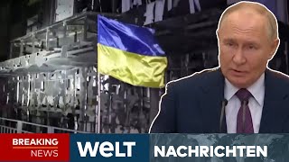 PUTINS KRIEG Heftiger Angriff auf Kiew Russland attackiert Ukraine mit Drohnen  WELT LIVESTREAM [upl. by Eaner455]