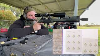 CZ457 Pro Varmint Tactical vs Modern Day Sniper Zero Target using GECO 22LR ammo [upl. by Brigit106]