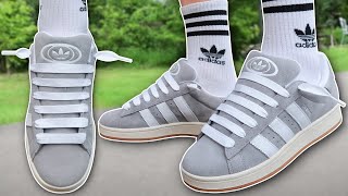 HOW TO LACE ADIDAS CAMPUS 00s BEST WAY [upl. by Acinonrev]