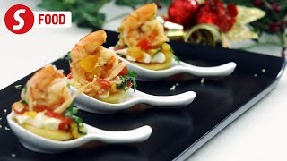 Retro Recipe Prawn blinis [upl. by Leirza915]