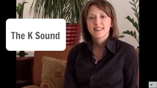 How to Pronounce the English K sound k  Pronunciation Lesson [upl. by Eillim503]