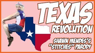 Texas Revolution Song Shawn Mendess quotStitchesquot Parody [upl. by Ellenet]