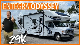 This Entegra Odyssey have AMAZING Storage for a Class C motorhome [upl. by Mayer106]