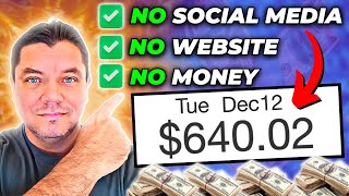 The Easiest 640 I Ever Made in Affiliate Marketing – No Social Media No Investment No Website [upl. by Leiria]