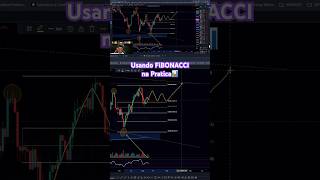 📊 Usando Fibonacci na Pratica fibonacci trader criptomoedasbrasil [upl. by Ajani]