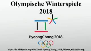 Olympische Winterspiele 2018 [upl. by Retsek]