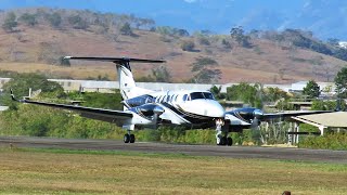 King Air 360 Pousando no Aeroporto de Cachoeiro ES [upl. by Head]