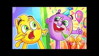 Birthday Song 🥳  Funny Kids Songs 😻🐨🐰🦁 And Nursery Rhymes by Baby Zoo [upl. by Renckens]