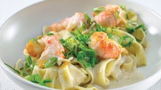 De dagschotel  Pasta met langoustines [upl. by Annahsohs571]