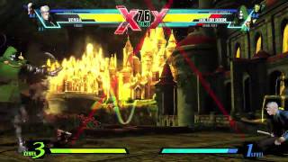 Ultimate Marvel vs Capcom 3  Vergil Gameplay Video  TGS 2011 PS3 VITA Xbox 360 [upl. by Araiek]