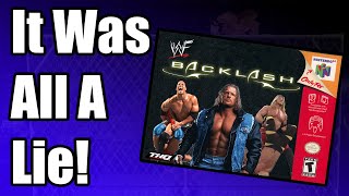 WWF Backlash N64  The WWE Game That Never Existed [upl. by Ognimod]